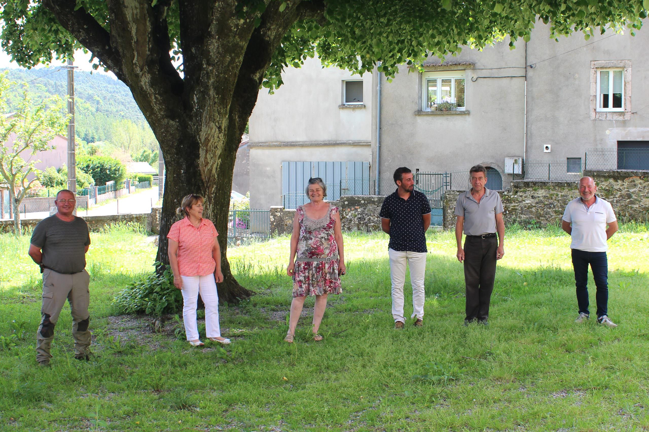 Lire la suite à propos de l’article Visite de Monique Aliès et Christophe Laborie, candidats titulaires aux prochaines élections départementales pour le canton des Causses-Rougiers