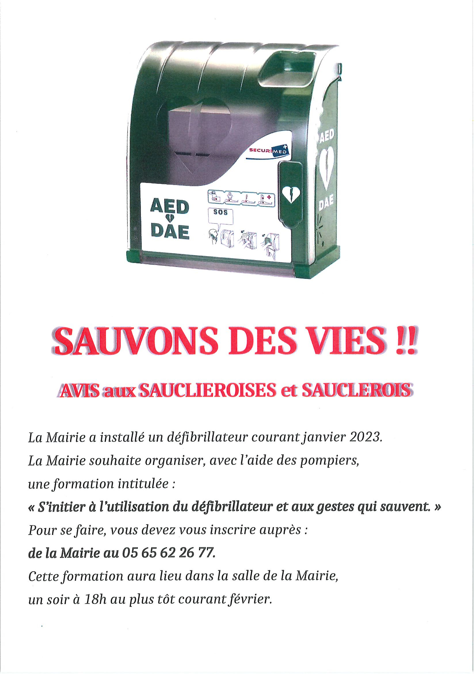 Lire la suite à propos de l’article SAUVONS DES VIES