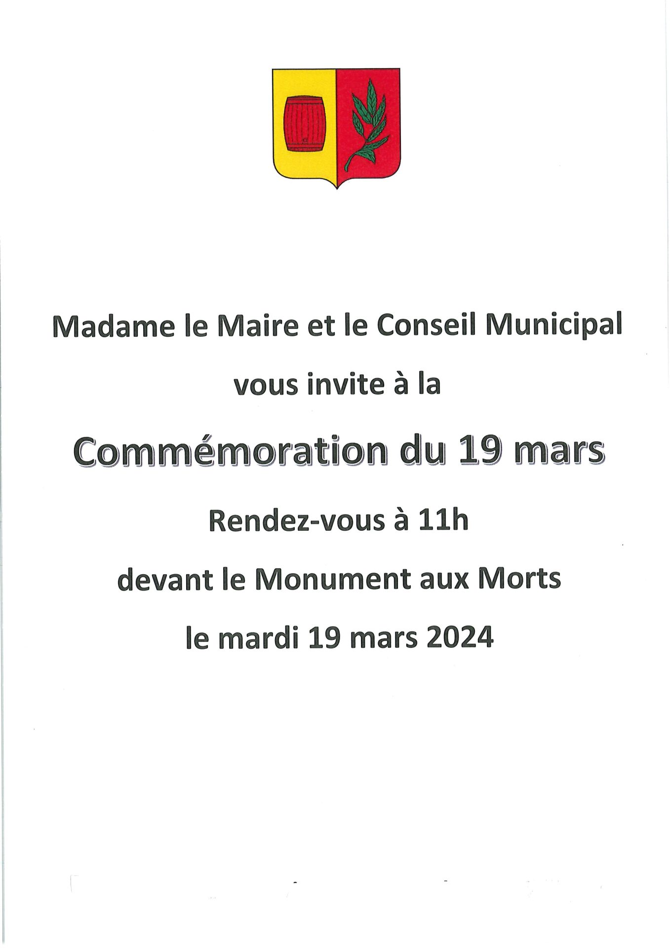 Lire la suite à propos de l’article COMMEMORATION DU 19 MARS